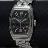 Franck Muller Conquistador Ref 8005SC Steel Black Dial